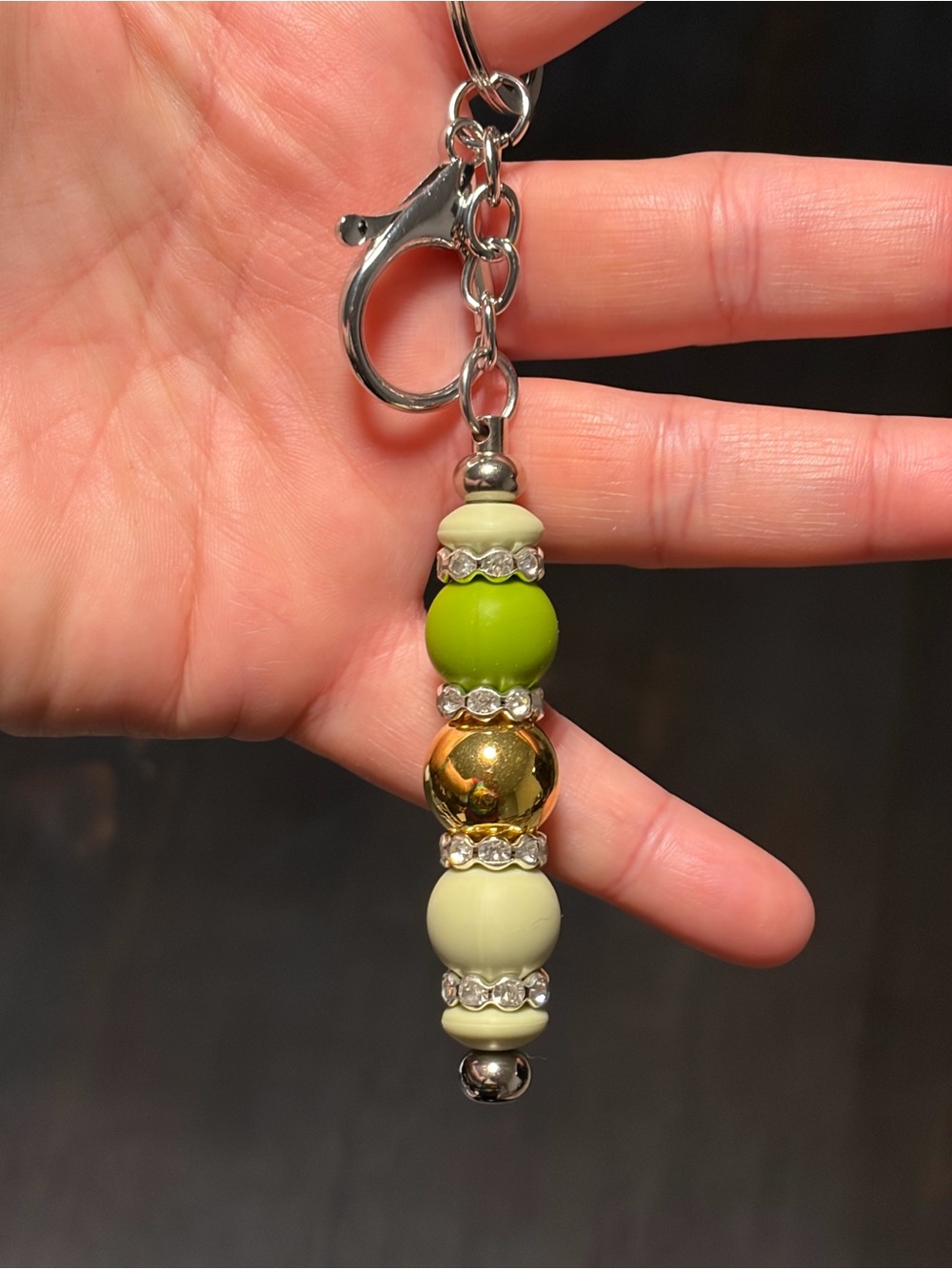 Green Fairy Inspired Key Ring